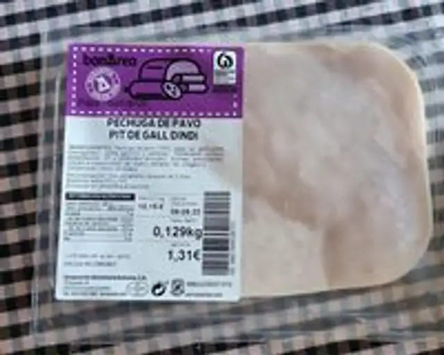 Pechuga de pavo de bonarea