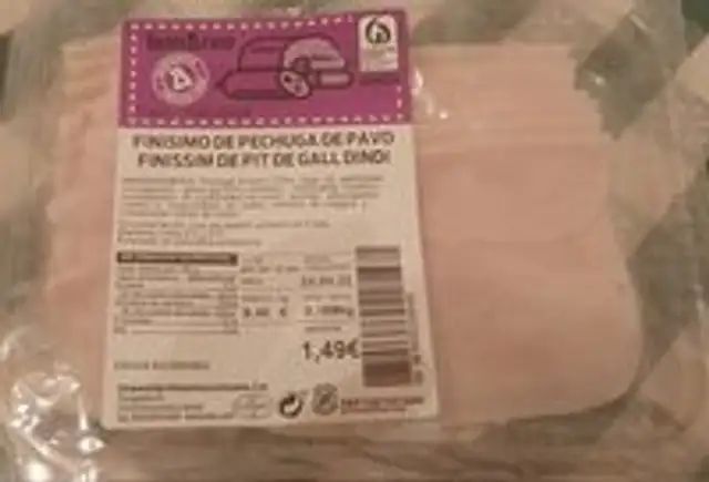 Finísimo de pechuga de pavo