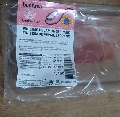 Finísimo de jamón serrano