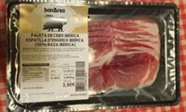 Paleta de cerdo ibérica