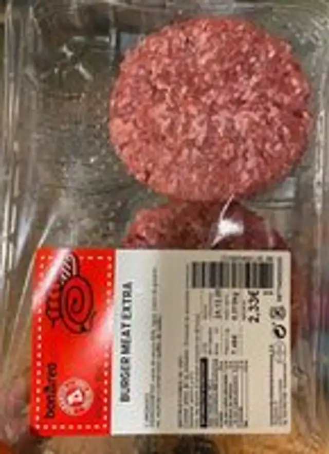 Burger meat extra