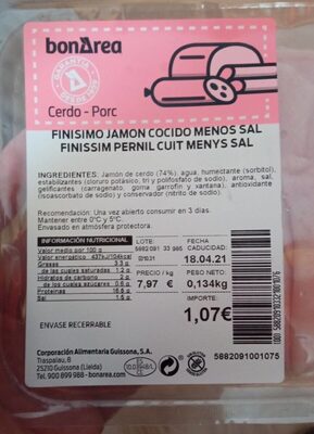 Jamón cocido