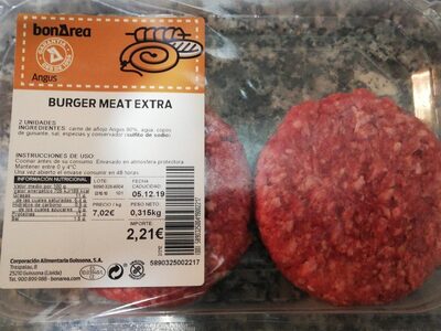Burger Meat Extra