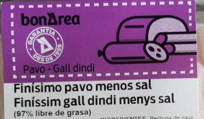 Finísimo pavo menos sal