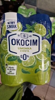 Okocim limonka x4 front packaging