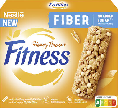 NESTLE FITNESS Honey Flavour Fiber Bar Multipack (4x20g)