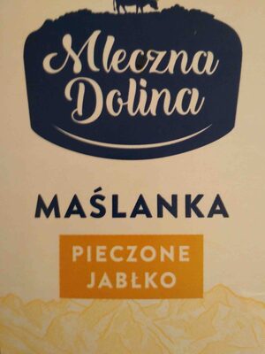 Maślanka pieczone jabłko