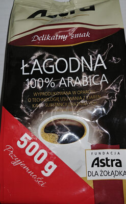 Kawa łagodna Astra 100% Arabica