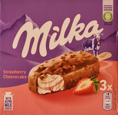 Stieleis Strawberry Cheesecake