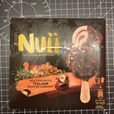 Milk Chocolate & Roasted Hazelnut Ice Cream X 3