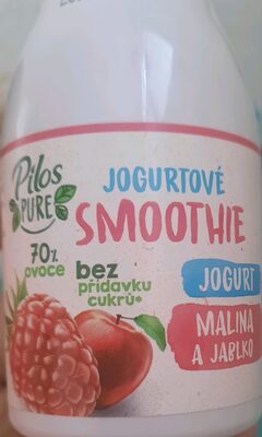 Jogurtové smoothie malina, jablko