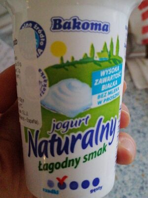 Yogurt naturalny
