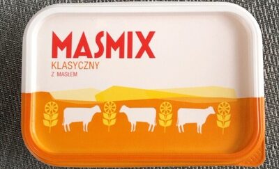 Masmix klasyczny z masłem front packaging
