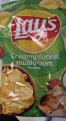 Sour Cream and Mushroom flavoured potato chips