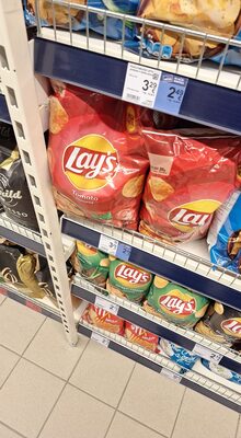 Grietinės ir prieskonių žolelių skonio bulvių traškučiai