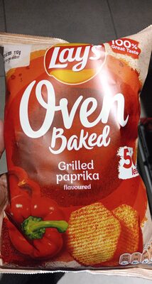 Oven Baked Grilled Paprika Flavoured front packaging