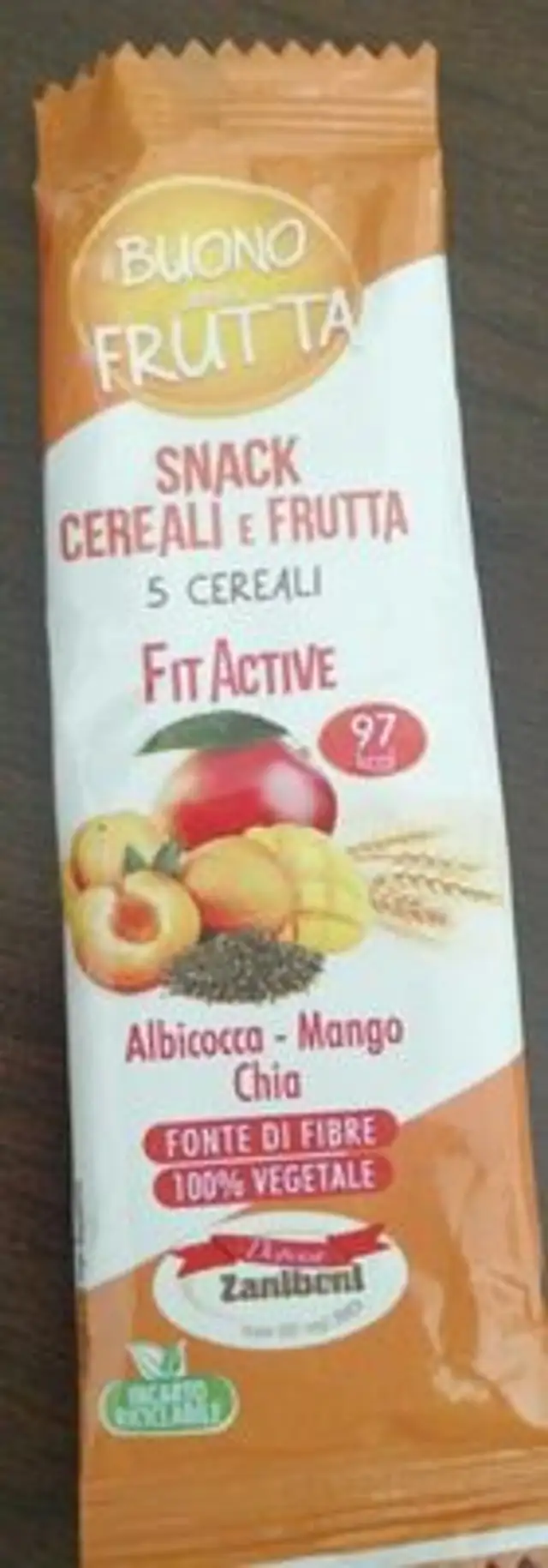 Snack cerealli e frutta