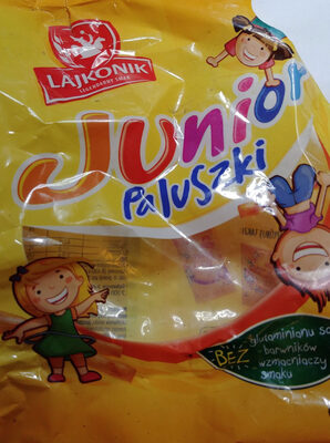 Pretzel sticks with vanilla flavour front packaging