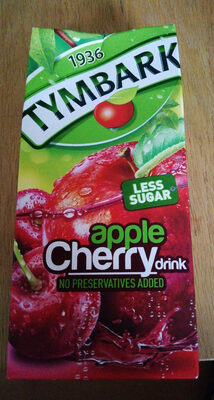 Tymbark Wiśnia 1l front packaging