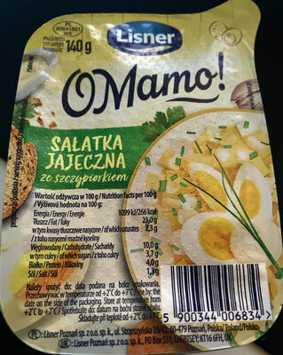 O Mamo! sałatka jajeczna ze szypiorkiem