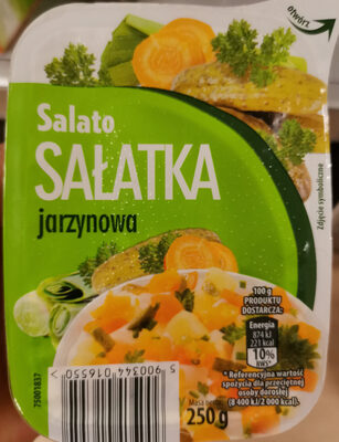 Salato sałatka jarzynowa front packaging