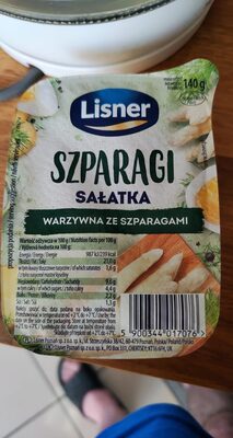 Sałatka Lisnera szparagi front packaging