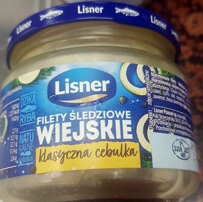 Filety śledziowe wiejskie - klasyczna cebulka front packaging