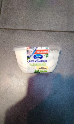 Śledzie w śmietanie 350 g. front packaging