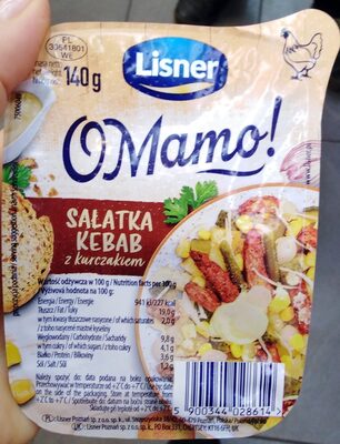 Sałatka kebab z kurczakiem