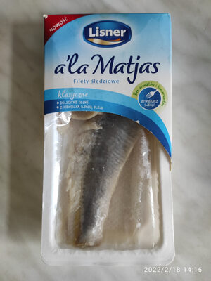 Filety śledziowe a'la Matjas