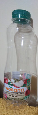 Sok 100% jabłko front packaging