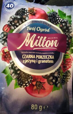 Czarna porzeczka z jeżyną i granatem front packaging