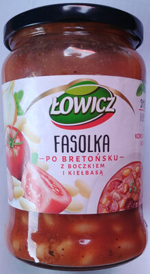 Fasolka po bretońsku z boczkiem i kiełbasą