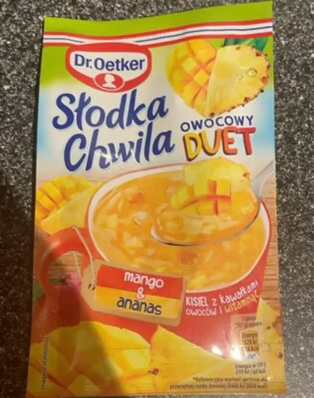 Stodka chwila front packaging