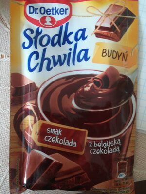 Budyń czekoladowy front packaging