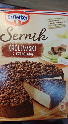 Sernik królewski front packaging