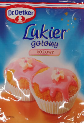 Lukier Różowy Gotowy