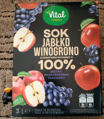 Sok Jabłko Winograno