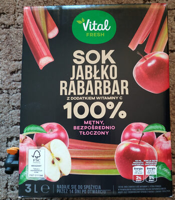 Sok Jabłko Rabarbar