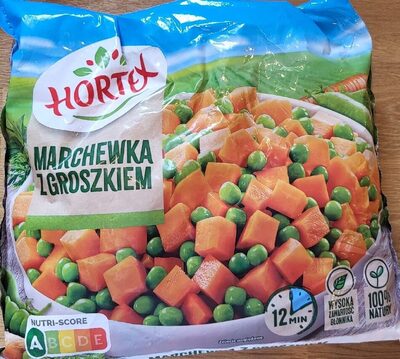 marchewka z groszkiem