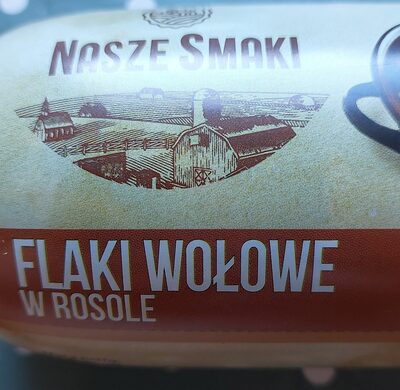 flaki wołowe w rosole front packaging