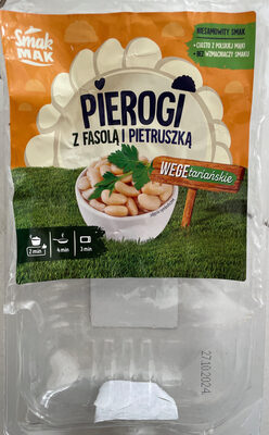 Pierogi z fasolą i pietruszką