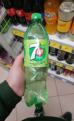 7 UP FREE front packaging