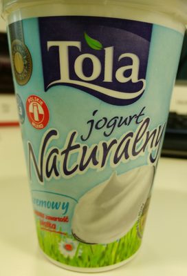 Jogurt naturalny front packaging