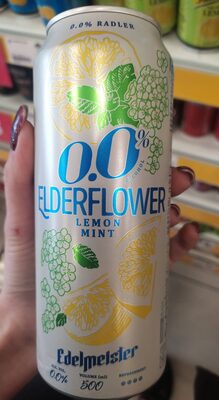 Elderflower lemon mint