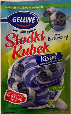 Słodki Kubek smak Borówkowy front packaging