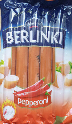 Berlinki pepperoni front packaging