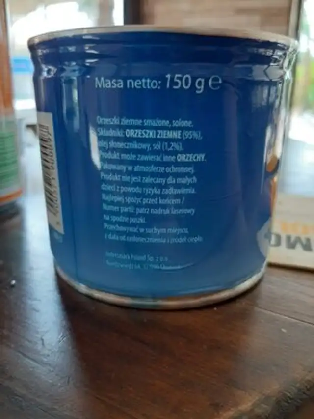 Nuss Abo ingredients label