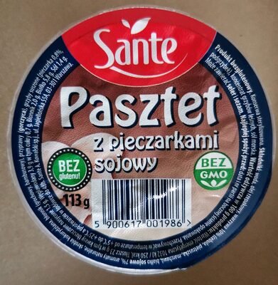 Lisner Sante Pasztet Pieczarkami BEZ SOWY 113 g 33