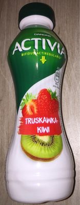 Yoghurt Drink Activia W Strawberry & Kiwi 300G 1 / 6 front packaging